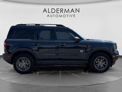Alto Blue Metallic Tinted Clearcoat 2022 Ford Bronco Sport Big Bend