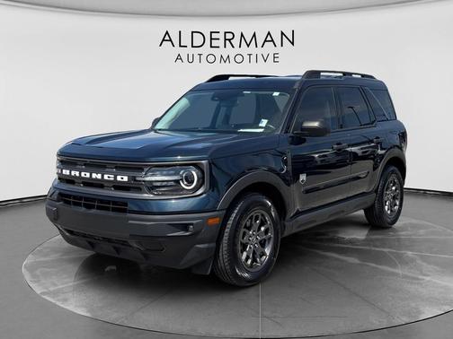 Alto Blue Metallic Tinted Clearcoat 2022 Ford Bronco Sport Big Bend