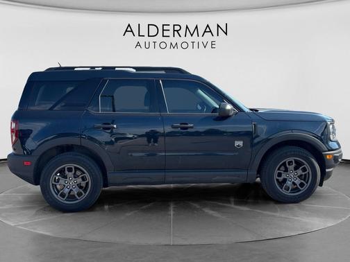 Alto Blue Metallic Tinted Clearcoat 2022 Ford Bronco Sport Big Bend