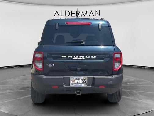 Alto Blue Metallic Tinted Clearcoat 2022 Ford Bronco Sport Big Bend