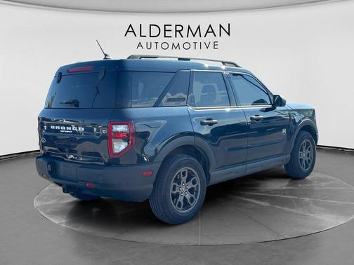 Alto Blue Metallic Tinted Clearcoat 2022 Ford Bronco Sport Big Bend