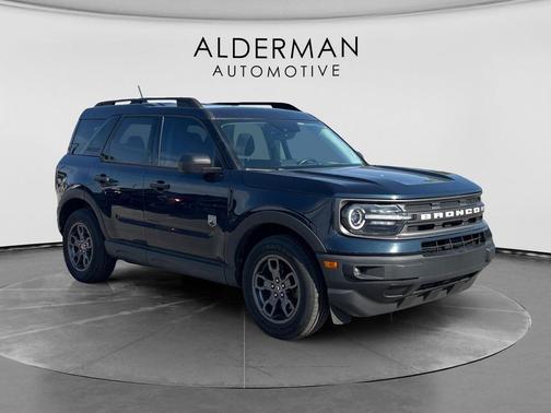 Alto Blue Metallic Tinted Clearcoat 2022 Ford Bronco Sport Big Bend