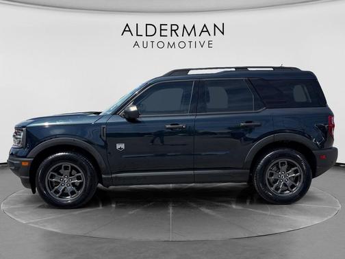 Alto Blue Metallic Tinted Clearcoat 2022 Ford Bronco Sport Big Bend