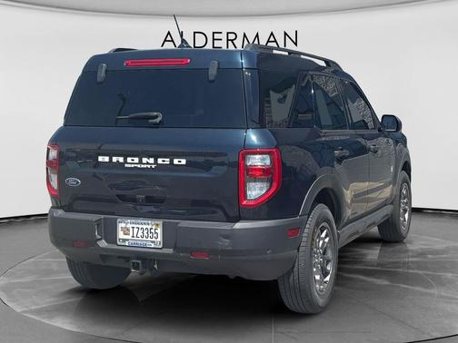Alto Blue Metallic Tinted Clearcoat 2022 Ford Bronco Sport Big Bend
