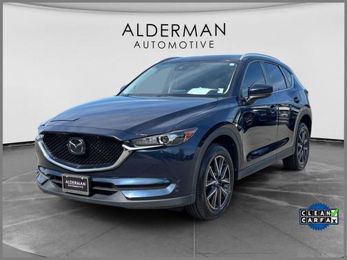 Deep Crystal Blue Mica 2018 Mazda CX-5 Touring