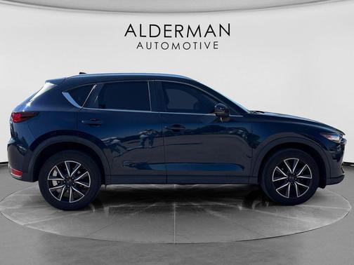 Deep Crystal Blue Mica 2018 Mazda CX-5 Touring