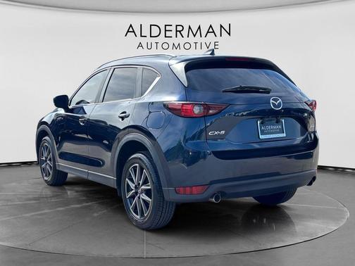 Deep Crystal Blue Mica 2018 Mazda CX-5 Touring