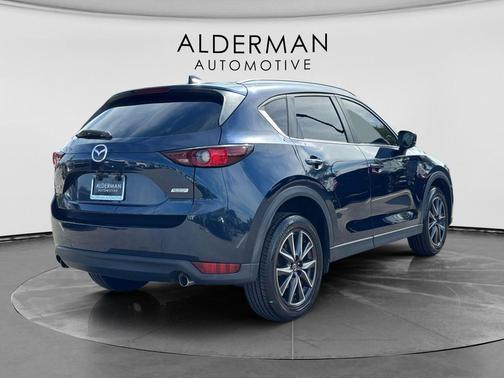Deep Crystal Blue Mica 2018 Mazda CX-5 Touring