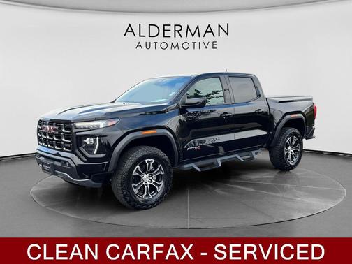 Onyx Black 2023 GMC Canyon AT4