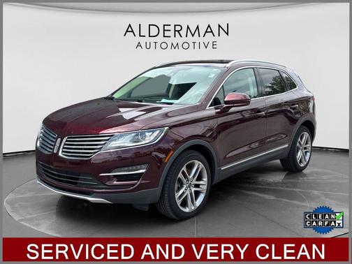 Burgundy Velvet Metallic Tinted Clearcoat 2016 Lincoln MKC Reserve