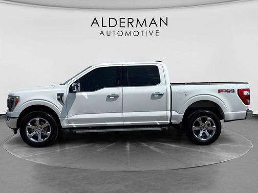 Star White Metallic Tri-Coat 2021 Ford F-150 Lariat