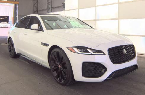 Fuji White 2021 Jaguar XF R-Dynamic SE P300 AWD Automatic