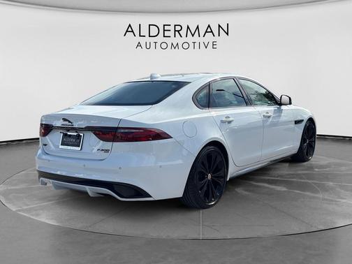 Fuji White 2021 Jaguar XF R-Dynamic SE P300 AWD Automatic
