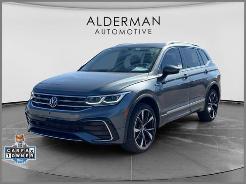 Platinum Gray Metallic 2022 Volkswagen Tiguan 2.0T SEL R-Line 4MOTION