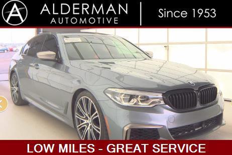 Bluestone Metallic 2018 BMW M550 i Xdrive