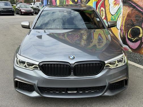 Bluestone Metallic 2018 BMW M550 i Xdrive