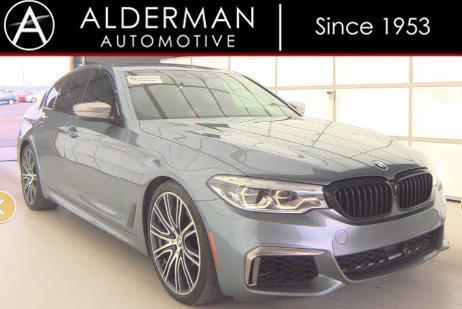 Bluestone Metallic 2018 BMW M550 i Xdrive