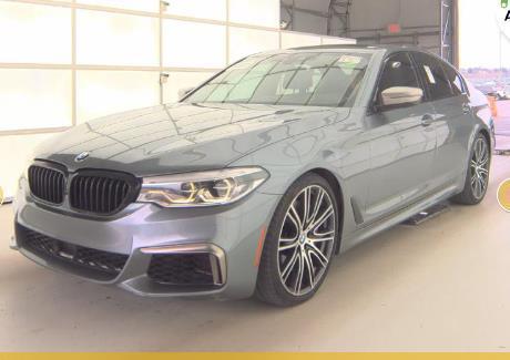 Bluestone Metallic 2018 BMW M550 i Xdrive