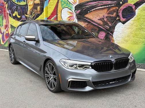 Bluestone Metallic 2018 BMW M550 i Xdrive