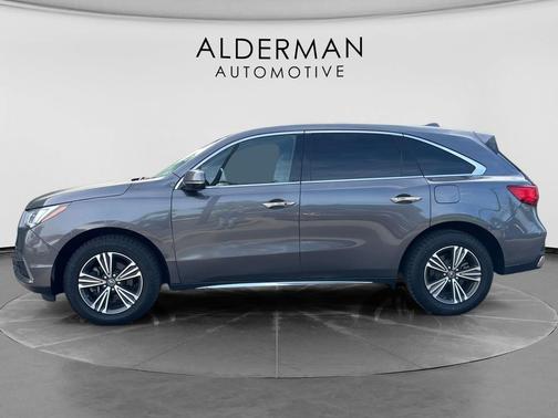 Modern Steel Metallic 2018 Acura MDX 3.5L
