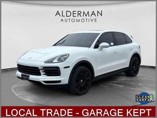 WHITE 2019 Porsche Cayenne Cayenne