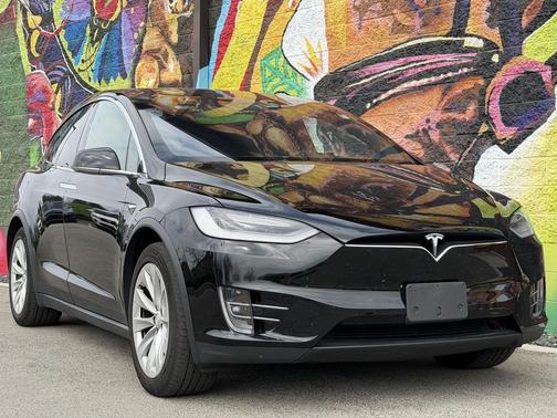 Solid Black 2020 Tesla Model X Long Range Dual Motor All-Wheel Drive