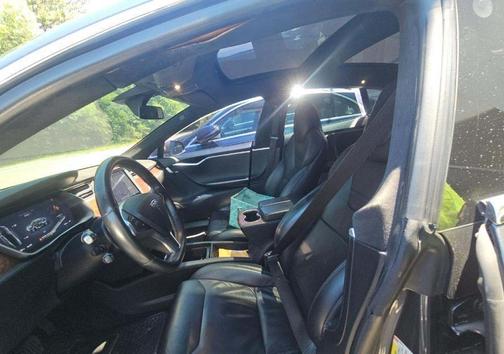 Midnight Silver Metallic 2017 Tesla Model S 100D