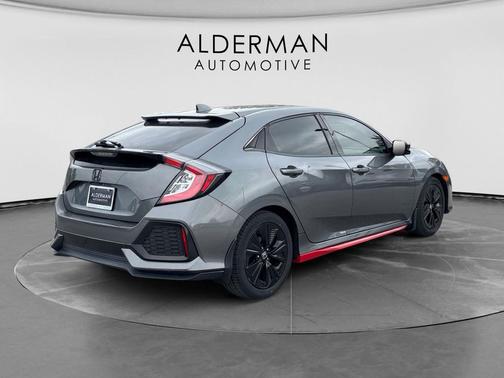 Polished Metal Metallic 2018 Honda Civic EX