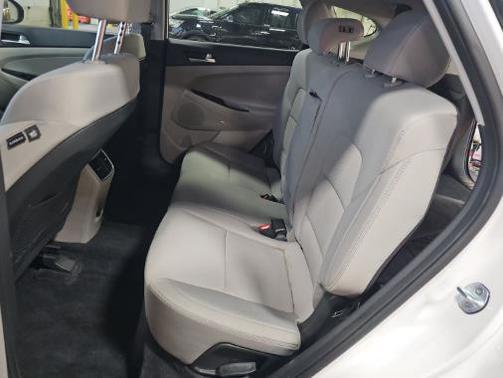 Dazzling White 2019 Hyundai TUCSON Sport