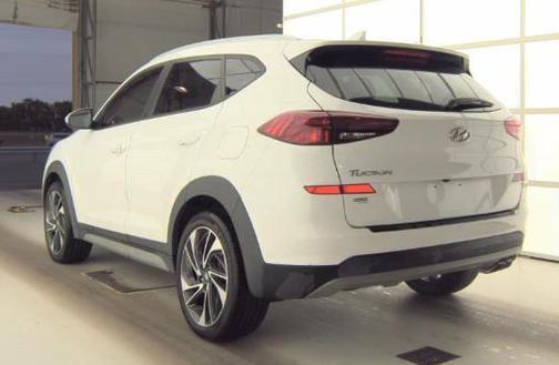 Dazzling White 2019 Hyundai TUCSON Sport
