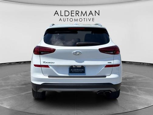 Dazzling White 2019 Hyundai TUCSON Sport