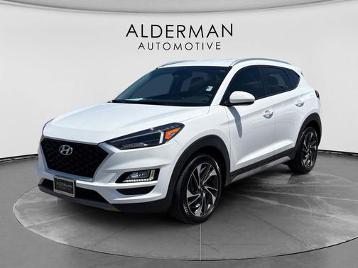 Dazzling White 2019 Hyundai TUCSON Sport
