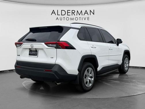 Super White 2019 Toyota RAV4 LE