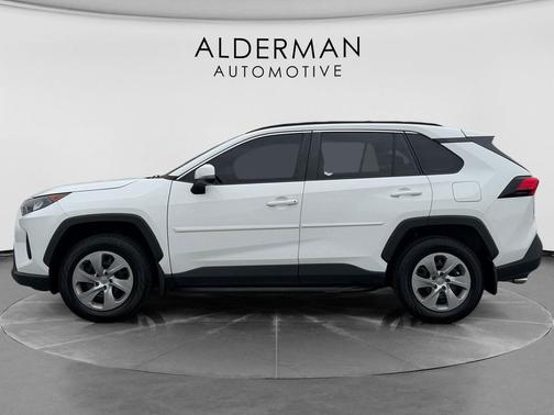 Super White 2019 Toyota RAV4 LE