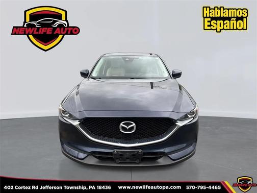 Blue 2017 Mazda CX-5 Touring