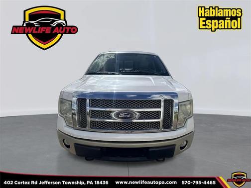 White 2010 Ford F-150 Lariat SuperCrew