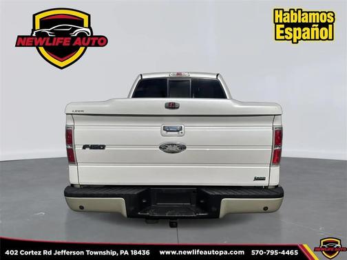 White 2010 Ford F-150 Lariat SuperCrew