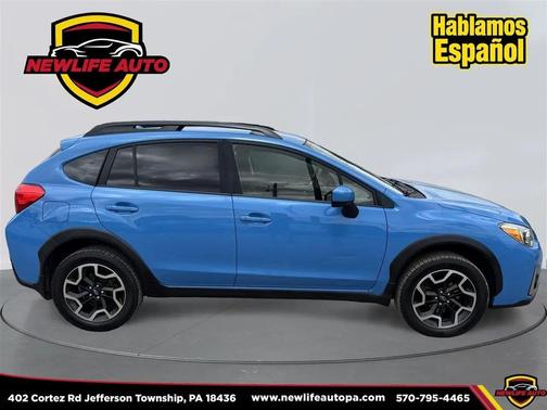 Blue 2017 Subaru Crosstrek 2.0i Premium