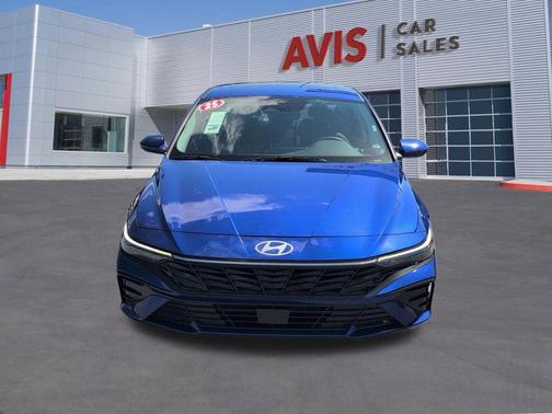 Intense Blue 2025 Hyundai ELANTRA SEL
