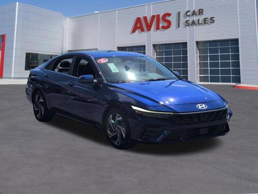 Intense Blue 2025 Hyundai ELANTRA SEL