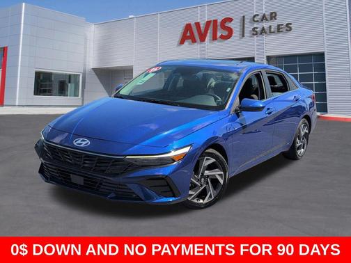 Intense Blue 2025 Hyundai ELANTRA SEL