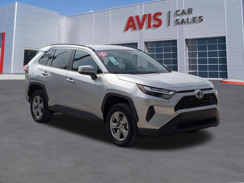 Silver Sky Metallic 2025 Toyota RAV4 Hybrid XLE