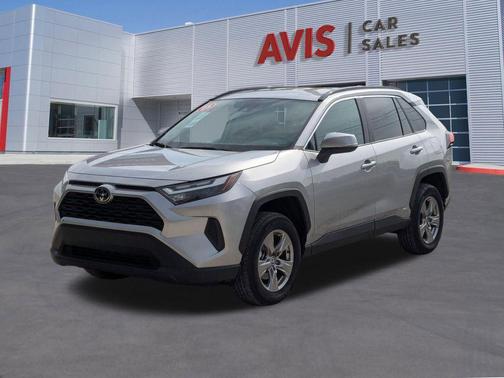 Silver Sky Metallic 2025 Toyota RAV4 Hybrid XLE