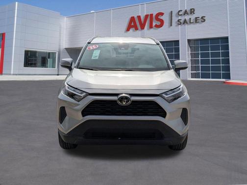 Silver Sky Metallic 2025 Toyota RAV4 Hybrid XLE