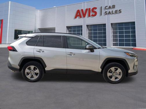 Silver Sky Metallic 2025 Toyota RAV4 Hybrid XLE
