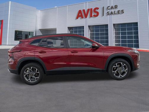 Crimson Metallic 2025 Chevrolet Trax LT