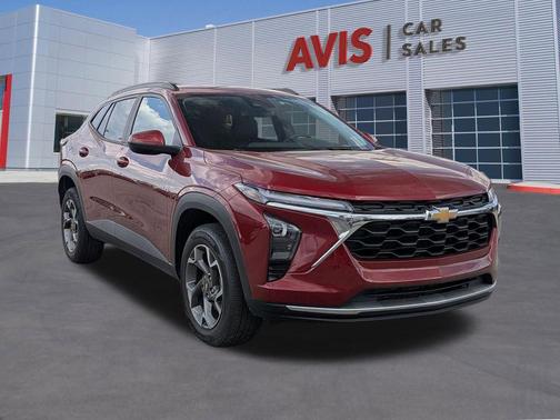 Crimson Metallic 2025 Chevrolet Trax LT