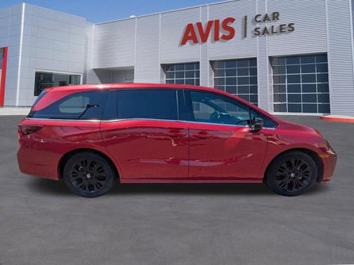 Radiant Red Metallic II 2025 Honda Odyssey Sport-L
