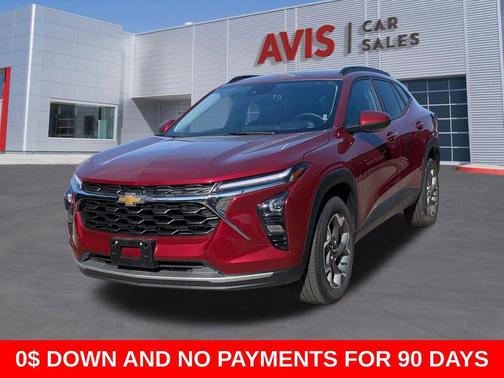 Crimson Metallic 2025 Chevrolet Trax LT