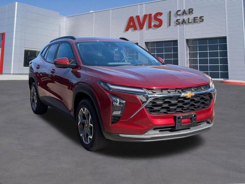 Crimson Metallic 2025 Chevrolet Trax LT